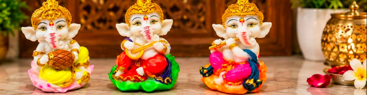 Ganesha Idol Set of 3