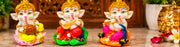Ganesha Idol Set of 3