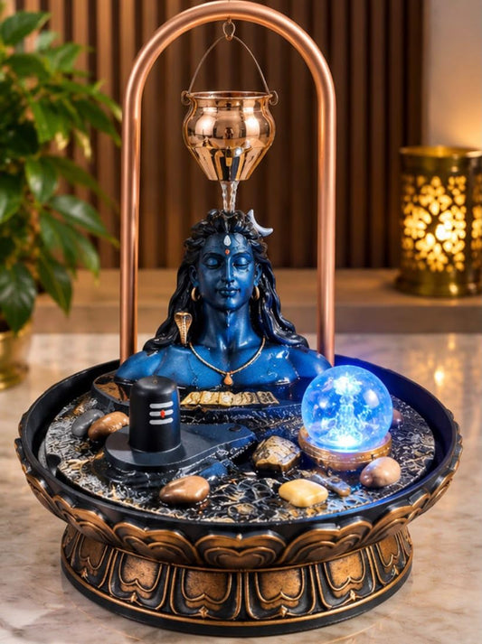 Shiva Abhishek Water Fountain Decor
