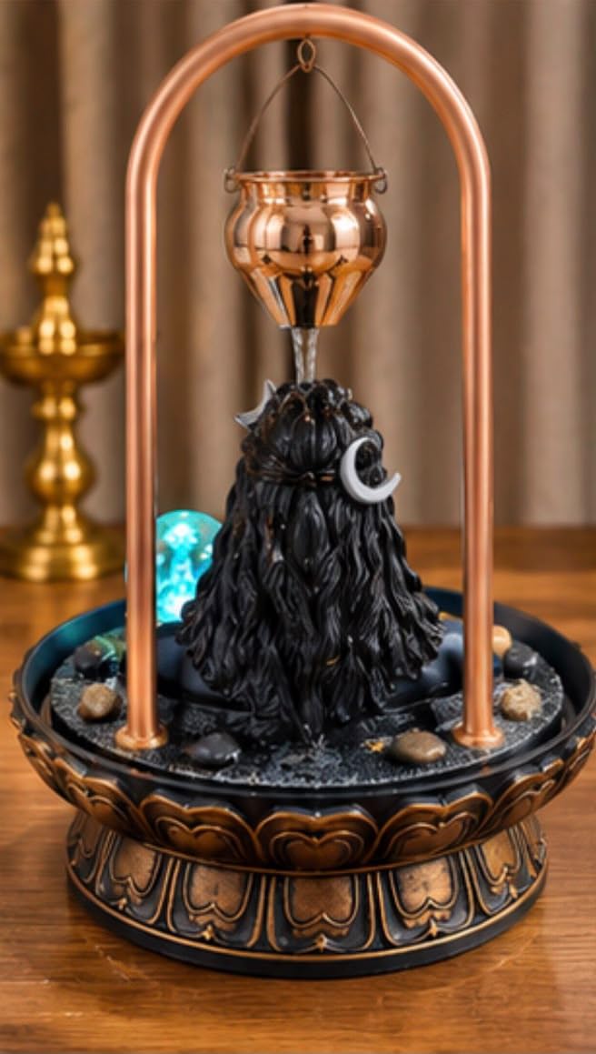 Shiva Abhishek Water Fountain Decor