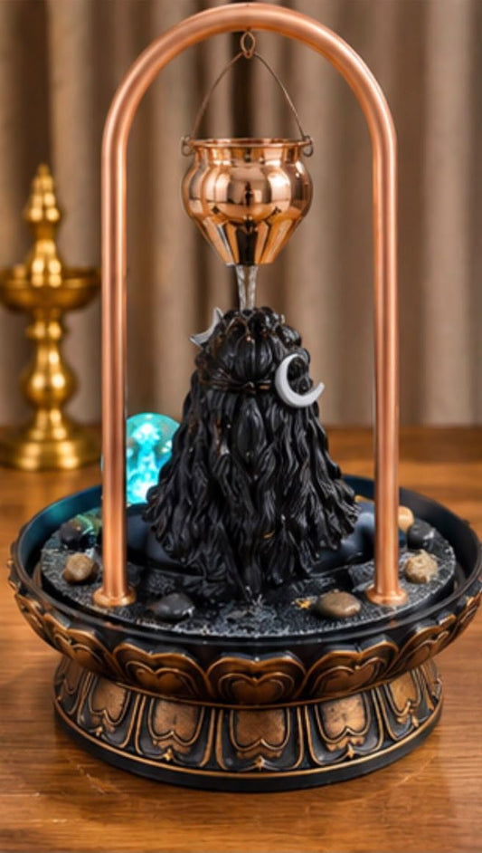 Shiva Abhishek Water Fountain Decor