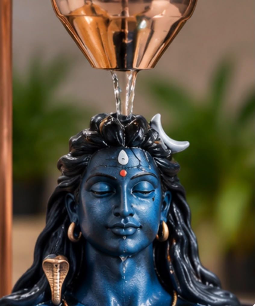 Shiva Abhishek Water Fountain Decor